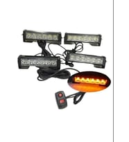Space ikaz Lamba Power Ledli 4'lü Kırmızı-Beyaz/Mavi-Beyaz renk 12V Premium model