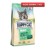 Happy Cat Minkas Perfect Mix Kedi Maması 1 Kg AÇIK