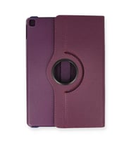 İpad 10.2 (7.nesil) Kılıf 360 Tablet Deri Kılıf - Mürdüm