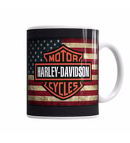 Harley Bandeira Kupa Bardak Porselen