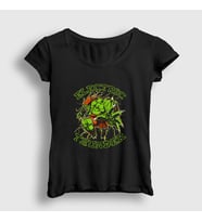Presmono Kadın Siyah Blanka Oyun Street Fighter T-Shirt 395419tt