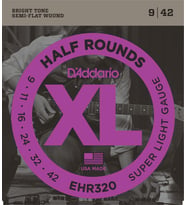 D'Addario EHR320 Elektro Gitar Tel Seti (Super Light - 09-42)