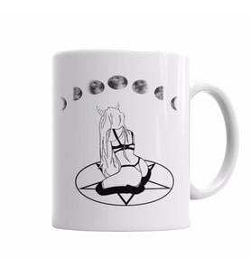 Demonia Kupa Bardak Porselen