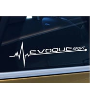 Rover Evoque Yan Cam Sticker Oto Kapı Çıkartma Tuning oto 20 cm x 7 cm  y378
