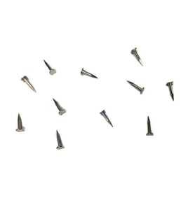 Klips, Menteşe, Ayağı Çivisi 7mm Çelik - Nikel 10gr