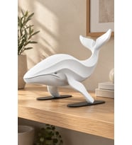 Balina Dekoratif Biblo - 22cm Büyük Boy