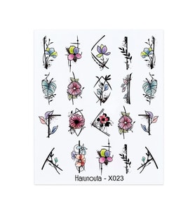 Su transferli nail art sticker X023 (49831-23)