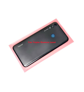 Tkgz Huawei Uyumlu Honor 8C Kasa Arka Kapak Pil Kapağı SİYAH