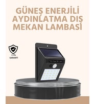 Tasarruflu Otomatik Sensörlü Led Güneş Işığı – Dış Mekan Uyumlu - Lisinya