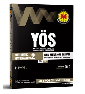 YÖS MATEMATİK KONU ÖZETLİ SORU BANKASI-2 (İLERİ SEVİYE)