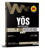 YÖS MATEMATİK KONU ÖZETLİ SORU BANKASI-2 (İLERİ SEVİYE)