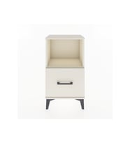 Arges Komodin Tek Raflı Tek Çekmeceli 44x30x80 Aytaşı-Aytaşı