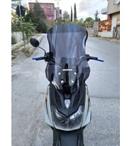 MOTOCAM Altai F1 Max Ön Cam 2021-2026 Model 57cm Siyah Renkli 4mm