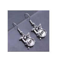 Bateri Müzik Davul Küpe (Metal)