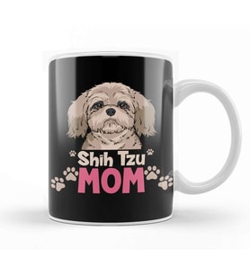 Shih Tzu Mom 02 Kupa Bardak Porselen