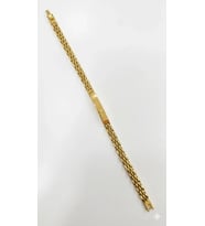Çelik Erkek Çelik Bileklik Boy 21.5 Cm / 0.6 Cm - Ebl0053