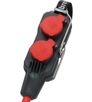 Brennenstuhl Profesyonel Serisi Power-Block Serisi 4 Soketli 230V/16A IP54 Dış Mekana Uygun Led Göstergeli Fiş Ucu (Kablosuz) Golyat Fiş