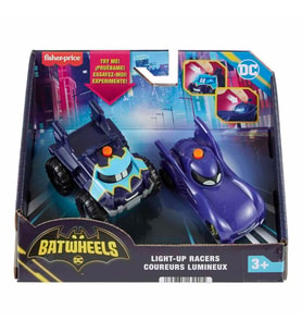 Fisher Price Batwheels Işıklı Yarışçılar Bam & Buff 2’li Paket HML25