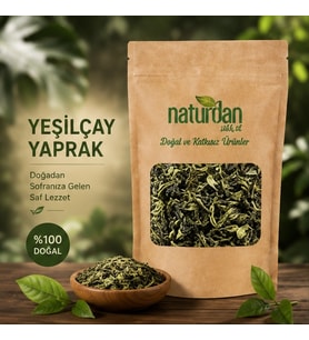 Yeşil Çay Yaprak Bitki Çayı - 5 kg