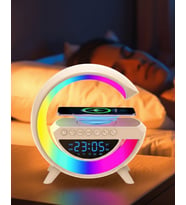 RGB Işıklı Kablosuz Hoparlör Bluetooth USB FM TF Kart Destekli
