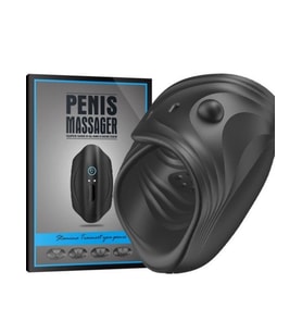 Censan Penis Massager Super Shock Glans Exerciser Titreşimli Mastürbatör