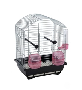 Oval Çatı Kuş Kafesi Krom 200 Seri