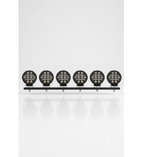 Çalışma Lambası Metal Yuvarlak 6'lı Led Bar