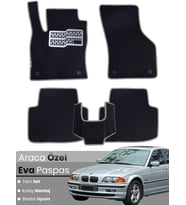 BMW 3 SERİSİ E46 (1997-2006) Uyumlu EVA Paspas Tam Set–Araca Özel,Su Geçirmez,Kolay Montaj
