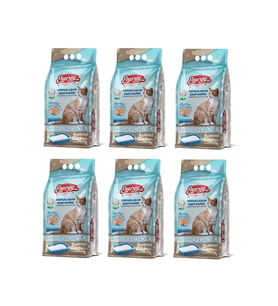 Pet Food Energy SUPER PREMIUM  Bentonit Kedi Kumu Sabun Kokulu 10 Lt x 6 Paket - 60 Lt