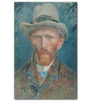 Cakatablo Vincent Van Gogh Kendi Portresi MDF Tablo