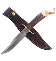 Muela Elephant 16cm Geyik Boynuzu Saplı Bıçak