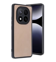 Note 14 Pro 5g Kılıf Aras Deri Kapak - Pudra