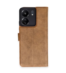 Xiaomi Redmi 13C Kılıf Trend S Plus Kapaklı Kılıf - Taba