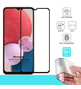 Microsonic Samsung Galaxy A13 5G Seramik Matte Flexible Ekran Koruyucu Siyah