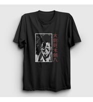 Presmono Unisex Siyah Kenpachi Anime Bleach T-Shirt 127740tt