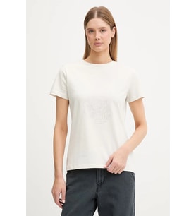 Guess Romy Regular Fit Kadın Beyaz T-shirt V6GI12K3325-G056