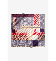 90x90 Kadın İpek Krep Saten Eşarp  7901230-391