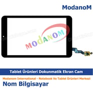 Vodafone smart tab 4 80701-0E5502A Tablet Dokunmatik Panel - Siyah