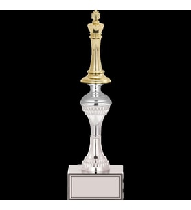 ODAK KUPA - Figürlü Kupalar - Satranç Figürlü Kupalar FG-030 C - 30 cm