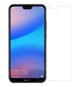 Huawei P20 Lite Ekran Koruyucu Nano Cam İnce Esnek 9H Temperli Campet Ekran Koruyucu