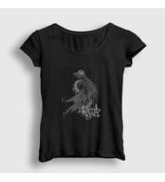 Presmono Kadın Siyah Ashes Lamb Of God T-Shirt 93640tt