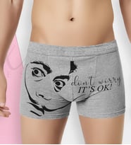 BK Gift Özel Tasarım Eğlenceli Erkek Boxer Serisi - Model 3