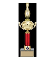 ODAK KUPA - Figürlü Kupalar - Bowling / Pin Figürlü Kupalar FG-054 B - 43 cm