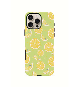 iPhone 16 Pro Vorian Çift Katmanlı MagSafe Kılıf Lemonade Garden