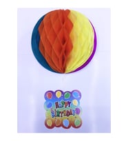 Kağıt Süs Happy Birthday Dekor 55 cm-0748 TG-V 0615