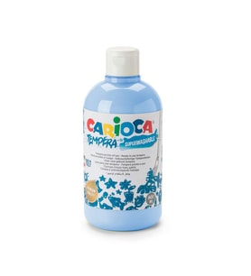 Carioca Tempera Yıkanabilir Poster Boya 500 ml. AÇIK MAVİ 