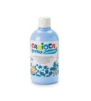 Carioca Tempera Yıkanabilir Poster Boya 500 ml. AÇIK MAVİ 