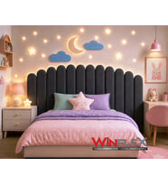 WİNFLEX YATAK BAŞLIK AY VE BULUT SET DEKORASYON PANEL - 180CM