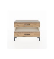 Arges Şifonyer Tek Raflı 2 Çekmeceli 88x30x64 Aytaşı-Çam