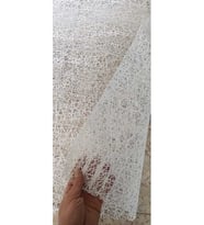 140 X 300 CM Silinebilir Lüks Masa Örtüsü Şeffaf Hasır Desen Beyaz Pvc Masa Örtüsü (Çok Renkli)